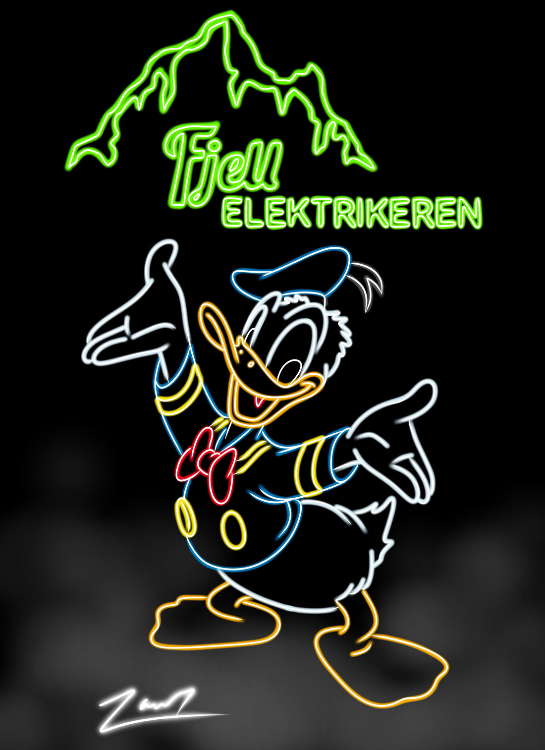 Neon Fjell #1